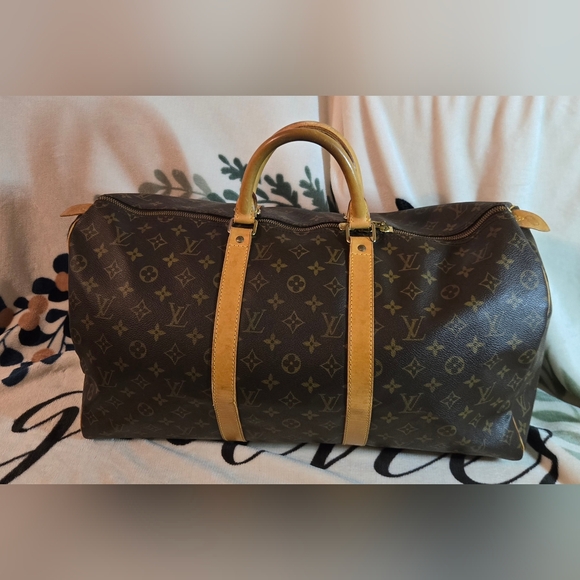 💯 Authentic Vintage Louis Vuitton Keepall 50 - Picture 1 of 16